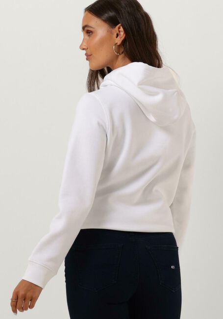Witte TOMMY JEANS Trui TJW REGULAR FLEECE HOODIE - large