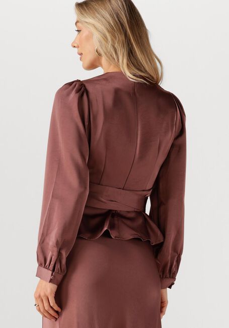 Bordeaux NEO NOIR Blouses RISTA HEAVY SATEEN BLOUSE - large