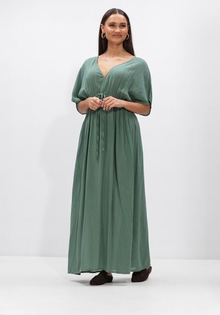 Groene BY-BAR Maxi jurk LONG DRESS - large