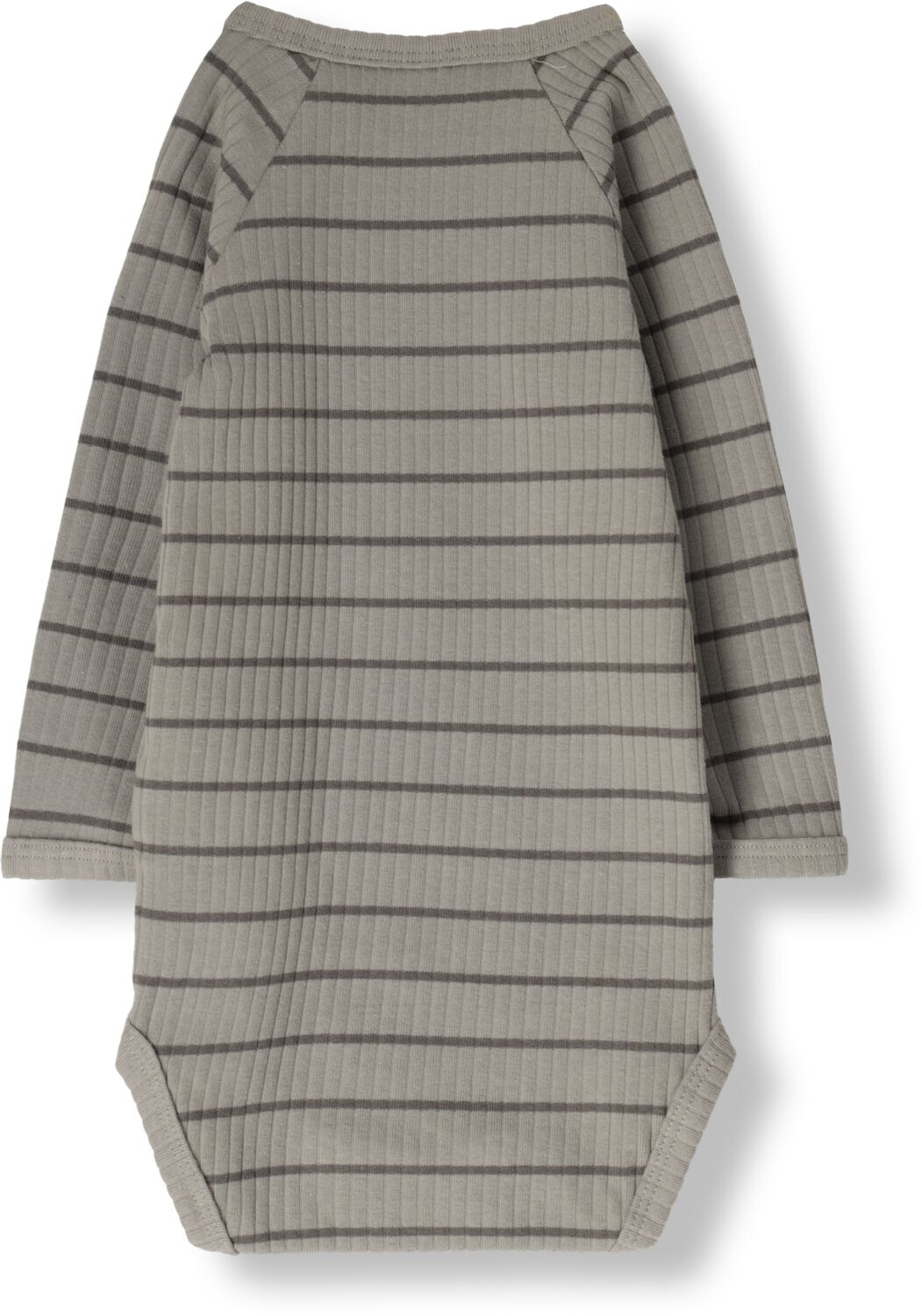 LIL' ATELIER Baby Rompers Nbmkail Ls Slim Body Lil Noos Grijs
