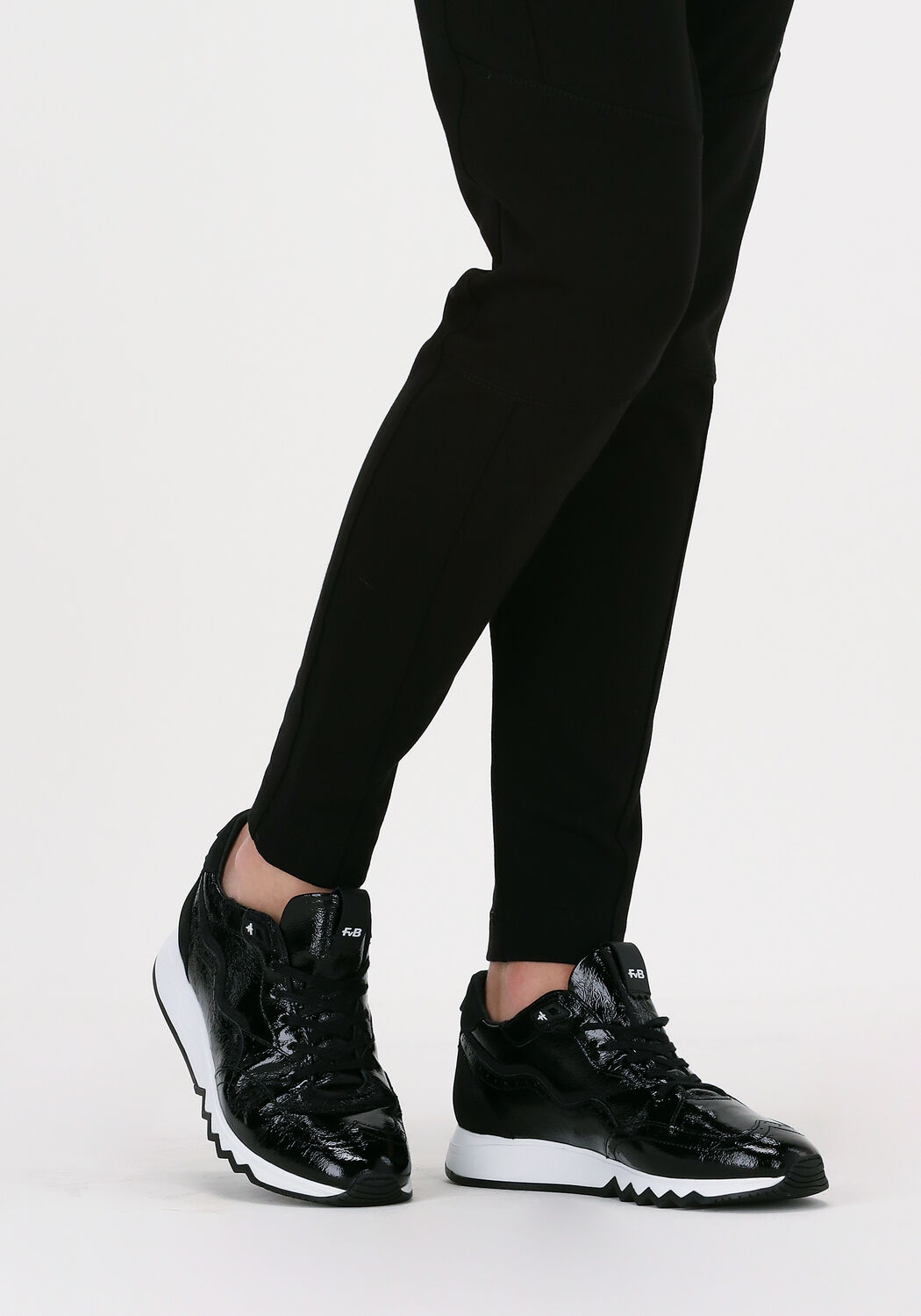 Zwarte FLORIS VAN BOMMEL Lage sneakers 85287 - large