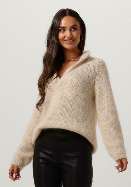Ecru KNIT-TED Trui ESTHER - large