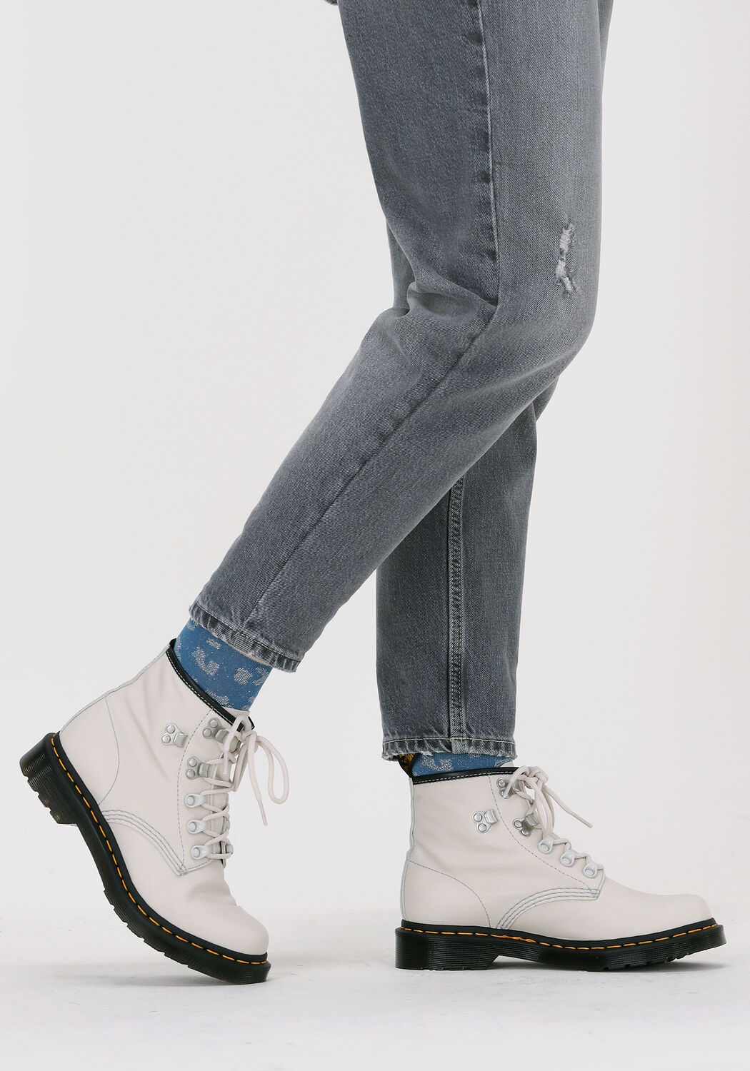 Witte DR MARTENS Veterboots 101.1 - large