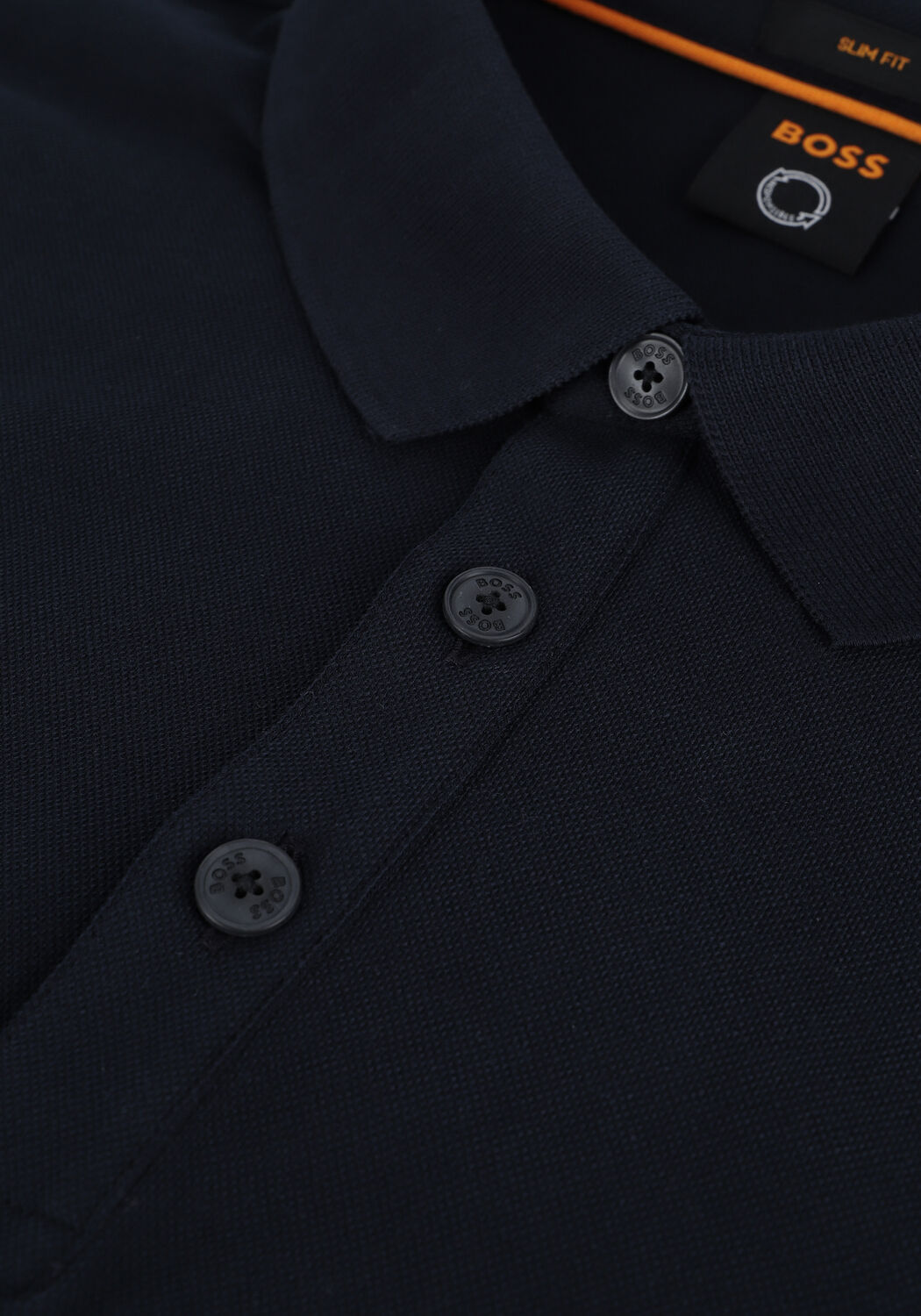 Donkerblauwe BOSS ORANGE Polo PASSERBY 10242645 01 - large
