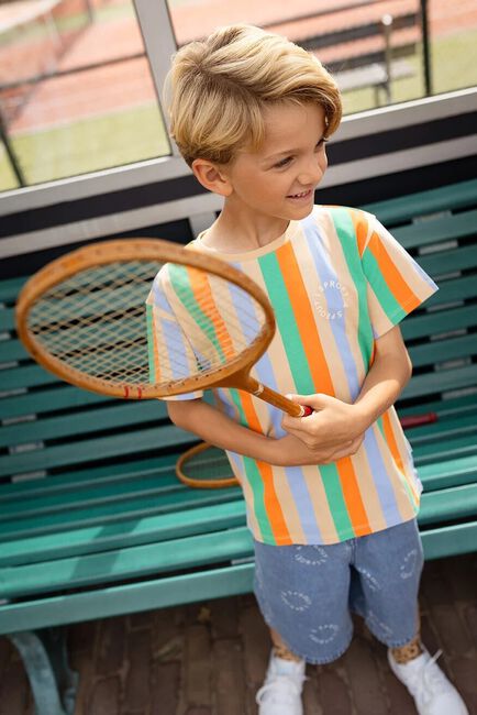 Multi Sproet & Sprout T-shirt T-SHIRT VERTICAL STRIPES - large