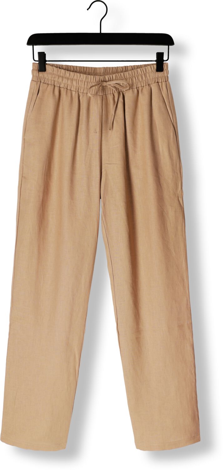 RESORT FINEST Dames Broeken Linen Pants Beige