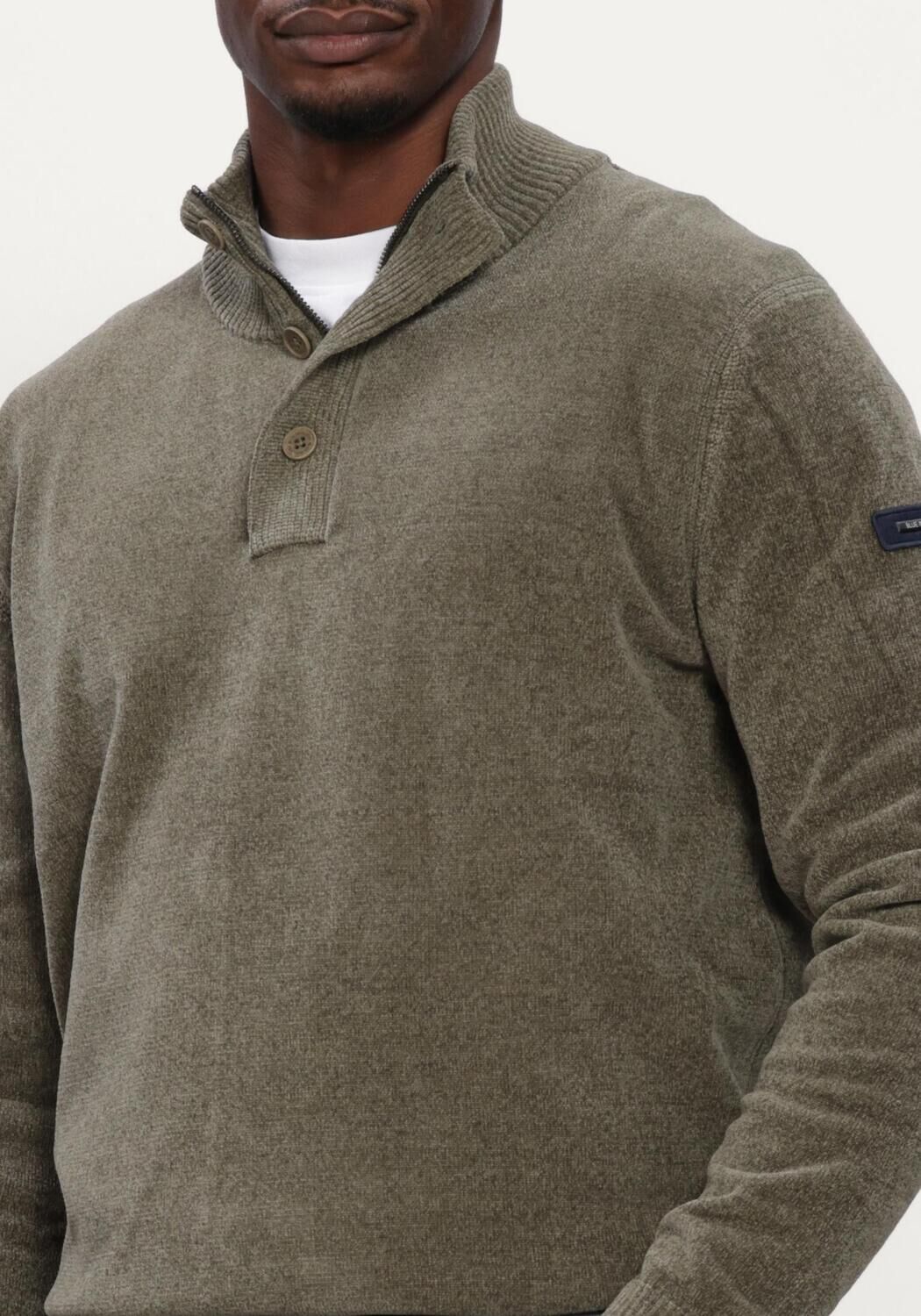 BLUE INDUSTRY Heren Truien & Vesten Knitwear Groen