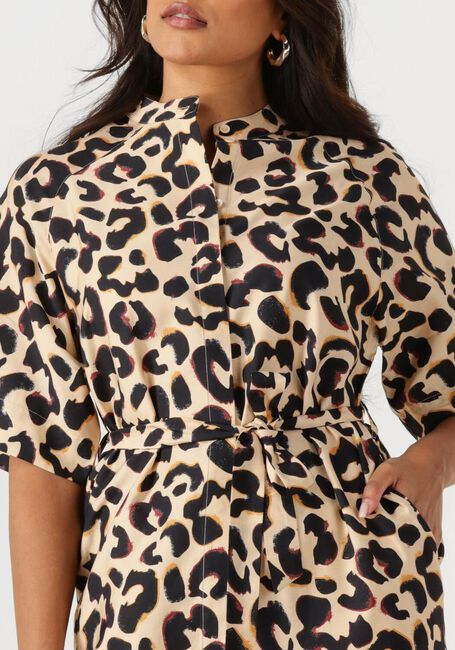 Multi ANOTHER LABEL Mini jurk DENICE ANIMAL DRESS S/S - large