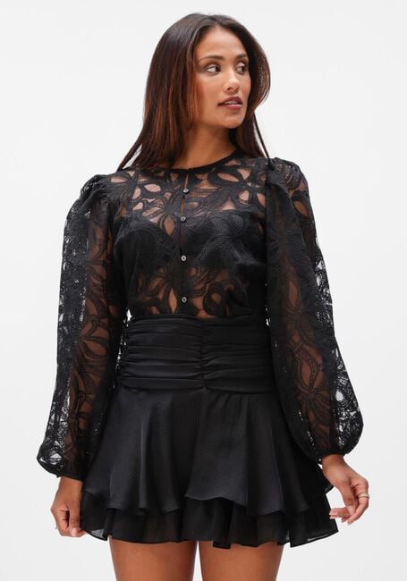 Zwarte OBJECT Blouses OBJROSE L/S RE SHIRT - large
