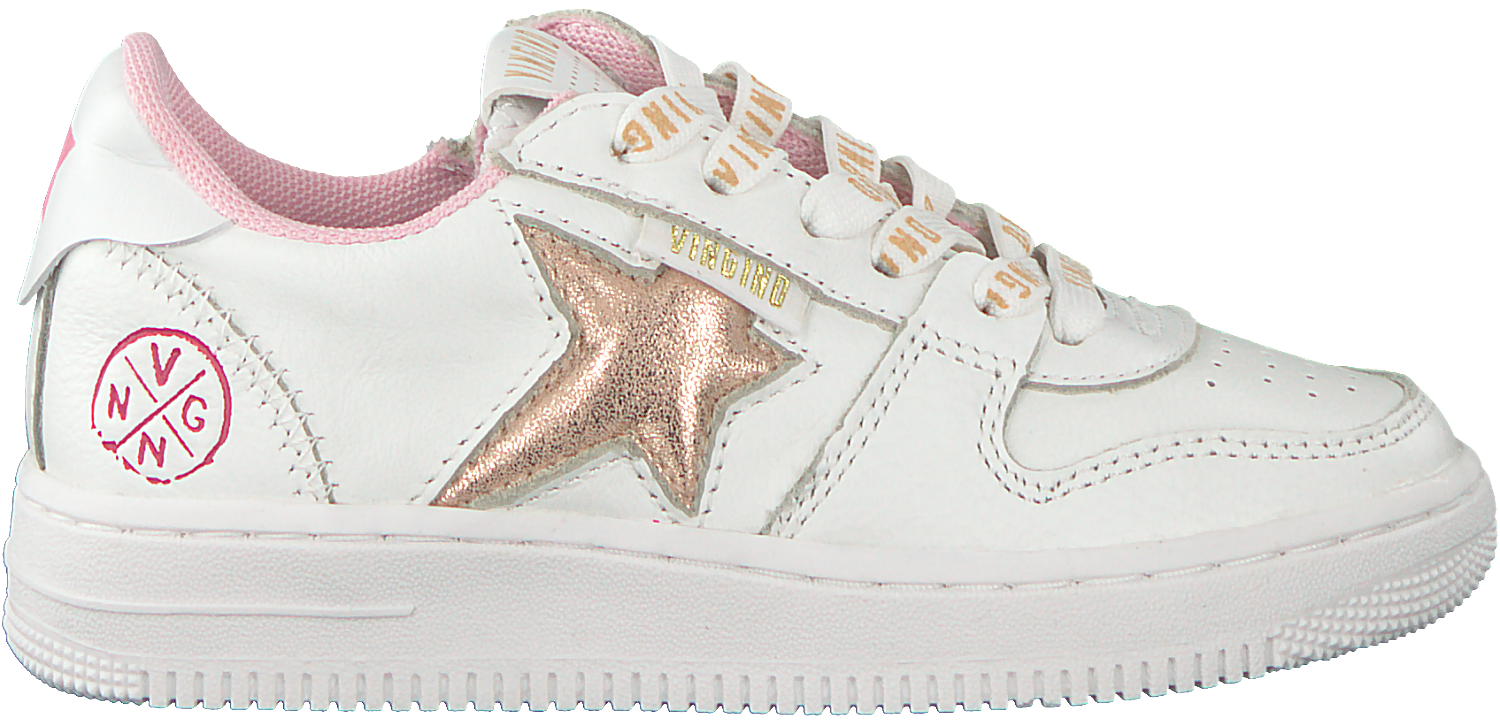Witte VINGINO Lage sneakers FENNA | Omoda