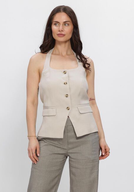 Beige Y.A.S. Gilet YASMILDA SL VEST - large