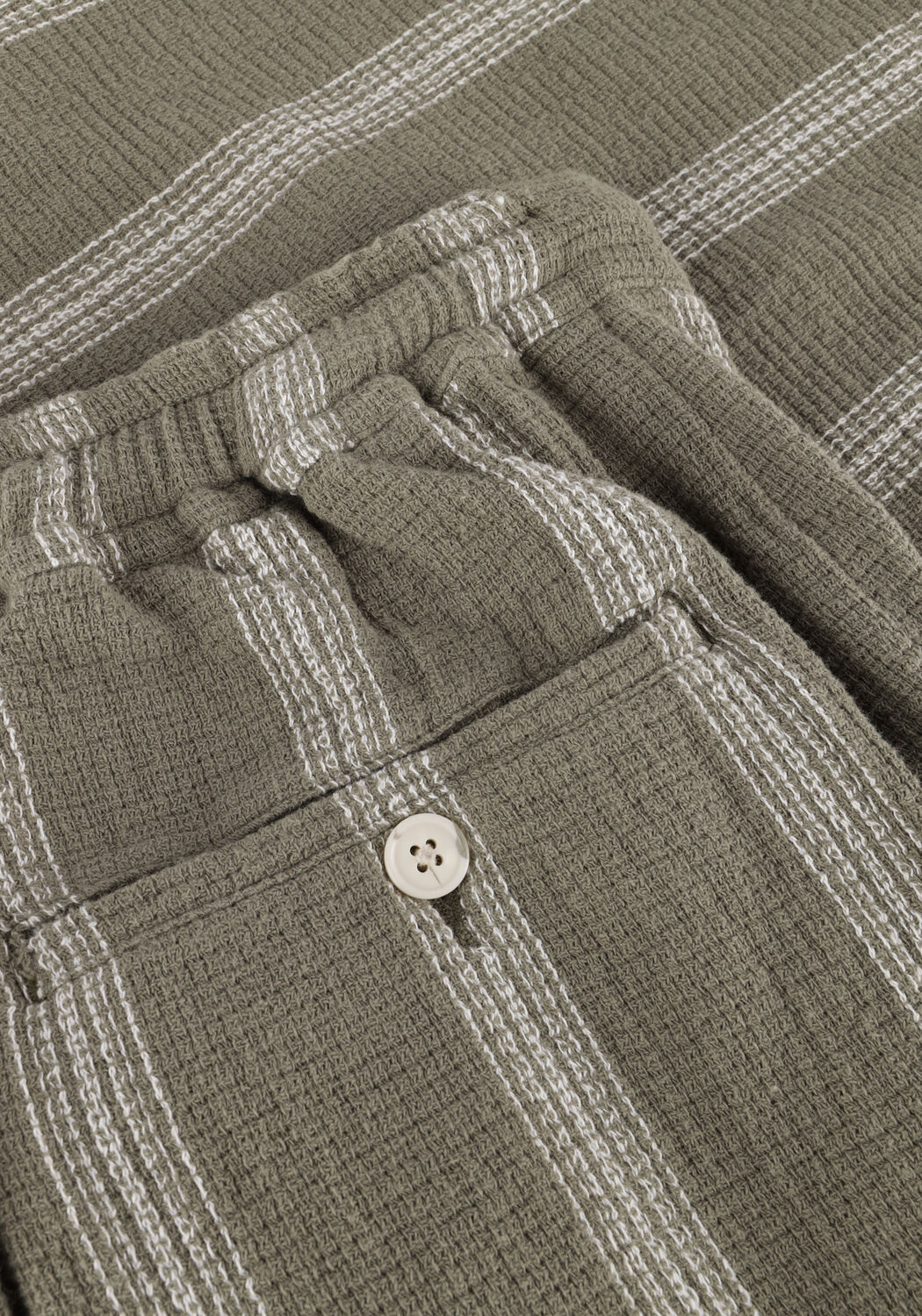 Khaki SELECTED MEN Korte broek SLHREGSAL SHORTS - large