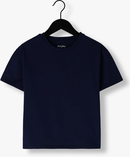 Donkerblauwe AMERICAN VINTAGE T-shirt FIZVALLEY - large