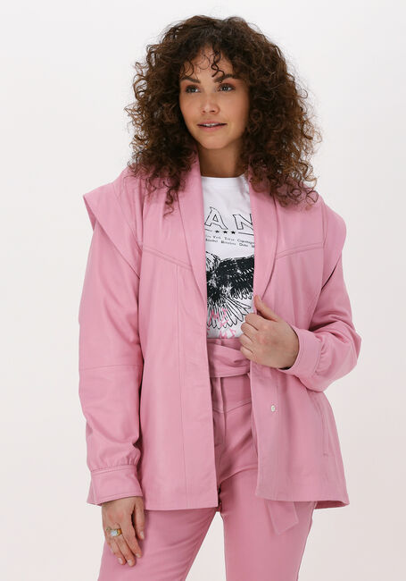 Roze IBANA Leren jas JORDAN - large