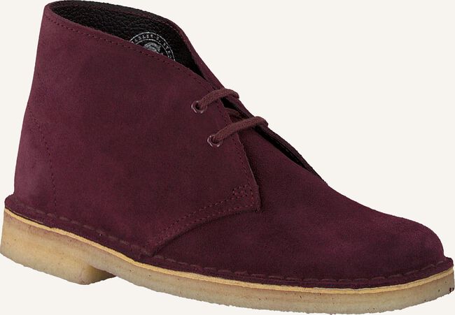 Rode CLARKS ORIGINALS Boots DESERT BOOT DAMES Rode CLARKS ORIGINALS Boots DESERT BOOT DAMES - large
