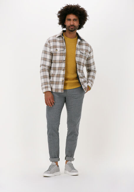 Beige SELECTED MEN Overshirt SLHMARVIN OVERSHIRT JKT W - large