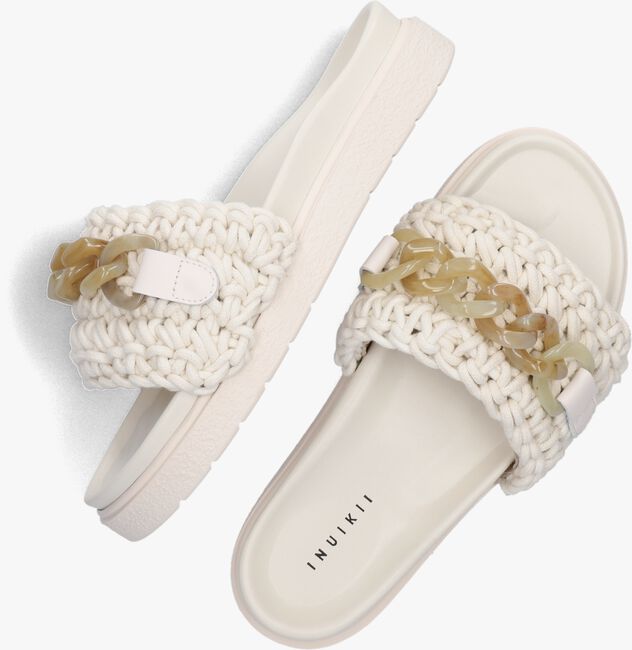 Witte INUIKII Slippers WOVEN CHAIN - large