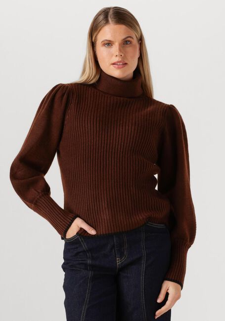 CO'COUTURE ROW PUFF RIB ROLLNECK - large