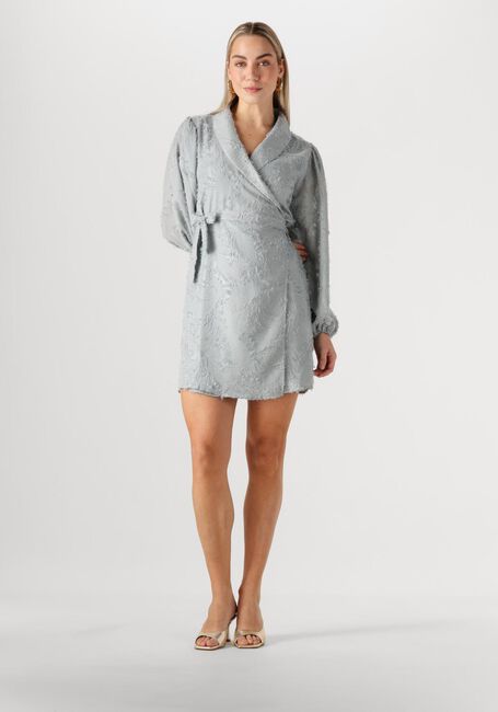 Lichtblauwe NOTRE-V Mini jurk NV-FORTUNE - large