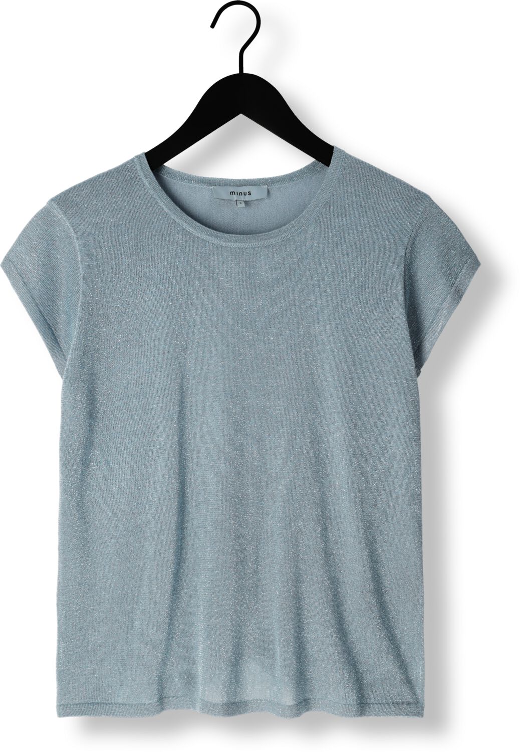 MINUS Dames Tops & T-shirts Carlina Knit Tee Blauw