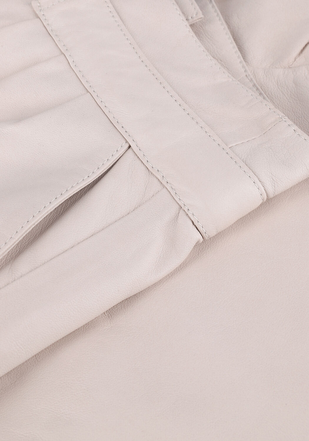 Witte IBANA Korte broek SUSAN LEATHER - large