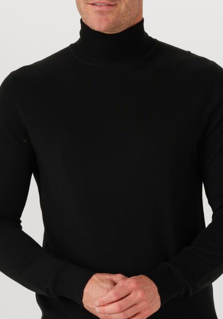 Zwarte PROFUOMO Coltrui PULLOVER ROLL NECK MERINO - large