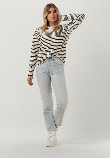 Blauwe PENN & INK Trui S23F1229 - large