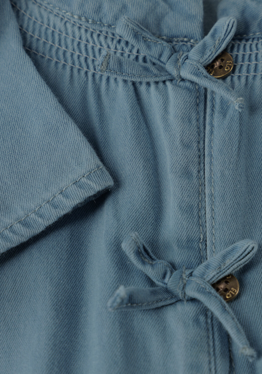 Lichtblauwe LIKE FLO Mini jurk MEL CHAMBREY DRESS - large