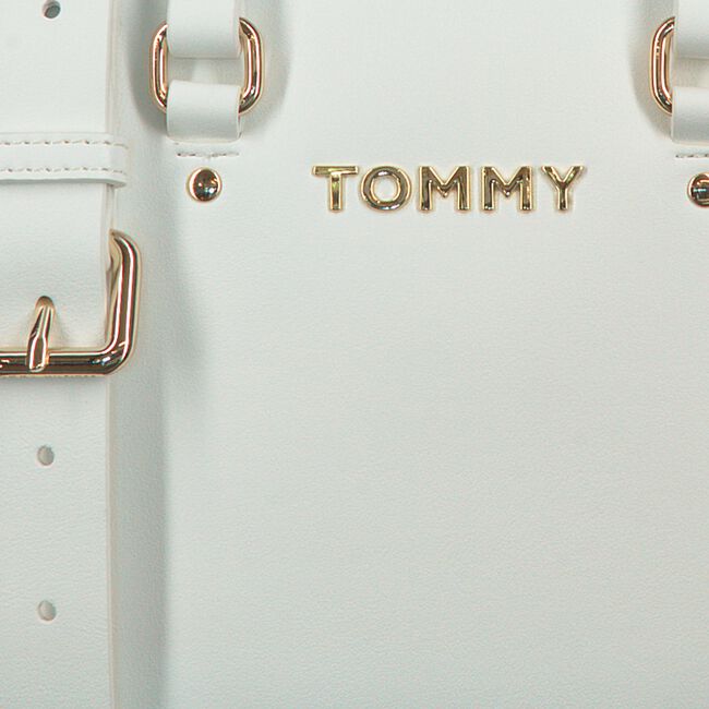 Witte TOMMY HILFIGER Schoudertas TH CORPORATE MINI TRUNK Witte TOMMY HILFIGER Schoudertas TH CORPORATE MINI TRUNK - large
