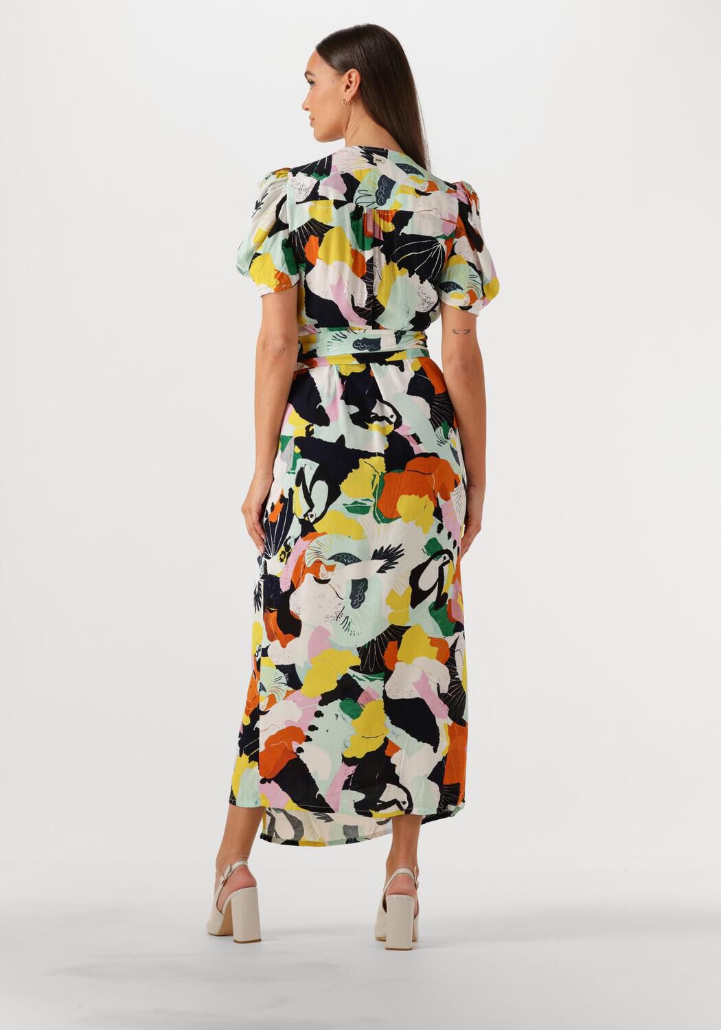 POM AMSTERDAM Dames Jurken Paradise Dress Multi