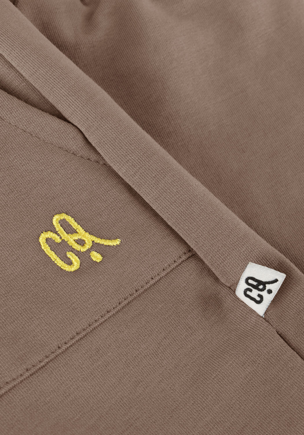 Grijze CARLIJNQ Korte broek BASIC - SHORTS LOOSE FIT - large