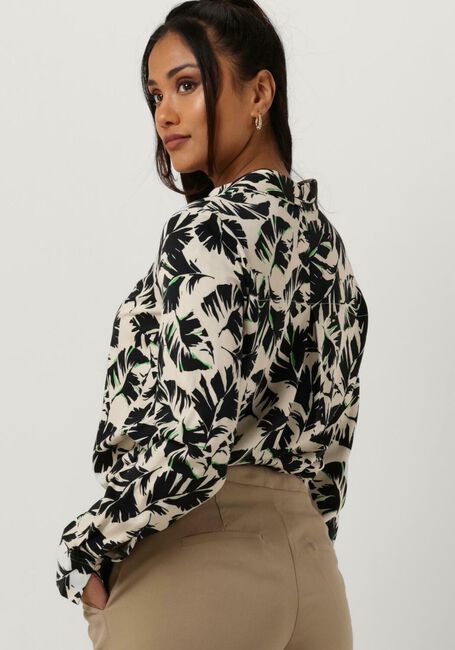 Groene ANOTHER LABEL Blouses DREISER LEAF SHIRT - large