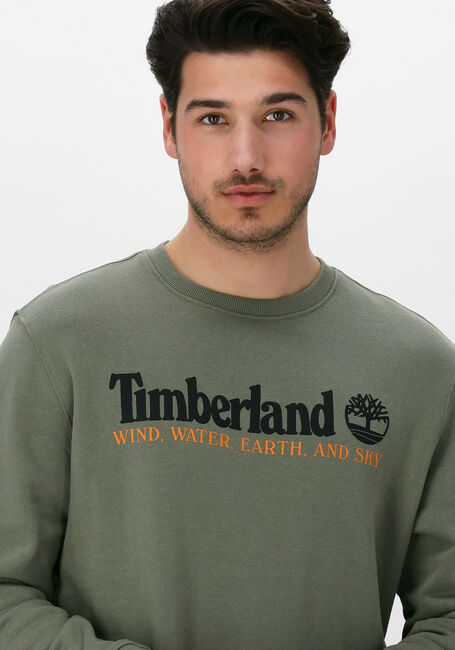 Groene TIMBERLAND Sweater WWES CREW NECK BB - large