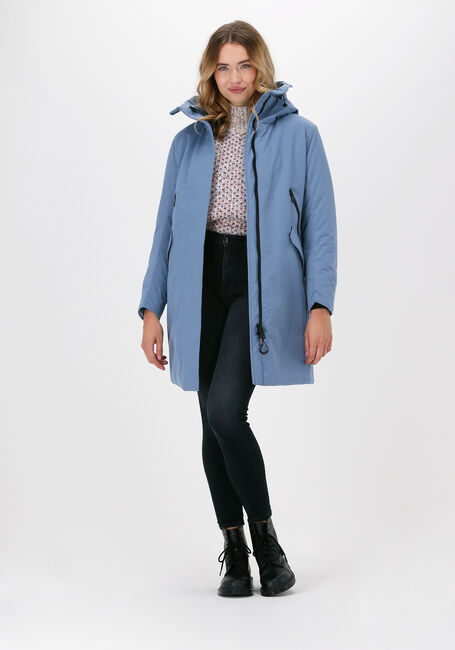 Blauwe KRAKATAU Gewatteerde jas QW345 - large