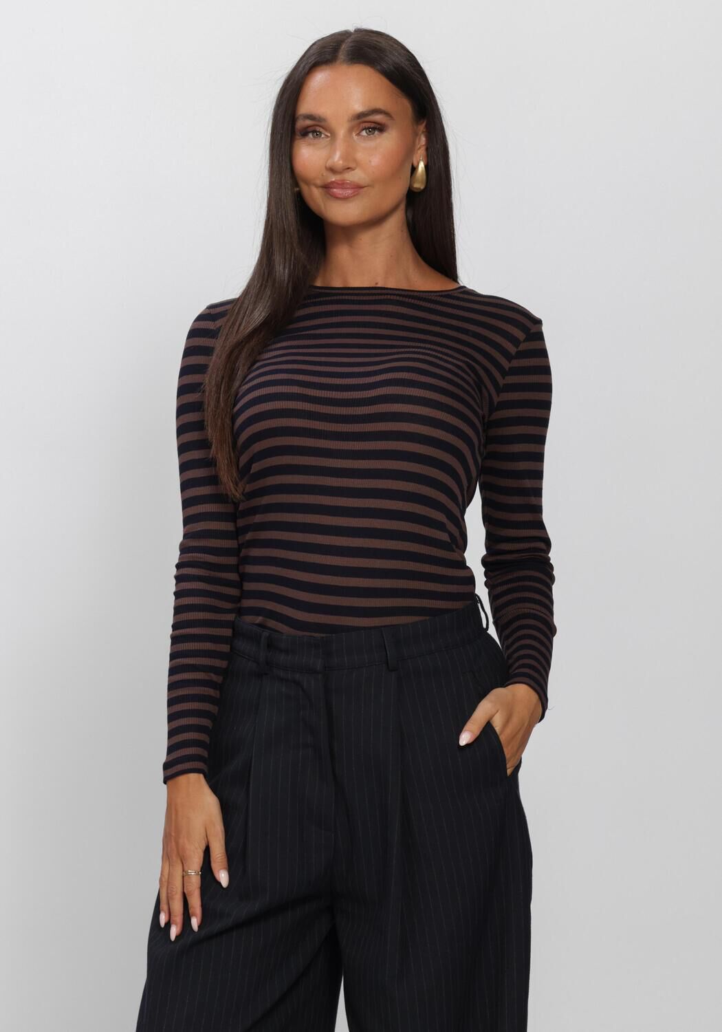 Bruine BY-BAR Top BASIC LS RIB TOP - large