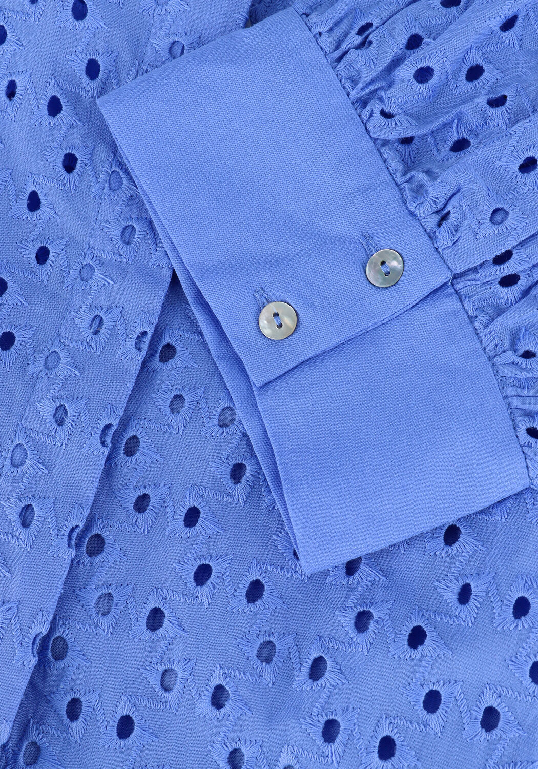 Blauwe BRUUNS BAZAAR Mini jurk CLIANTA ALISE DRESS - large