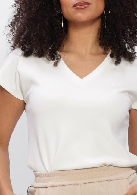 Gebroken wit AIMEE THE LABEL T-shirt INGRID - large