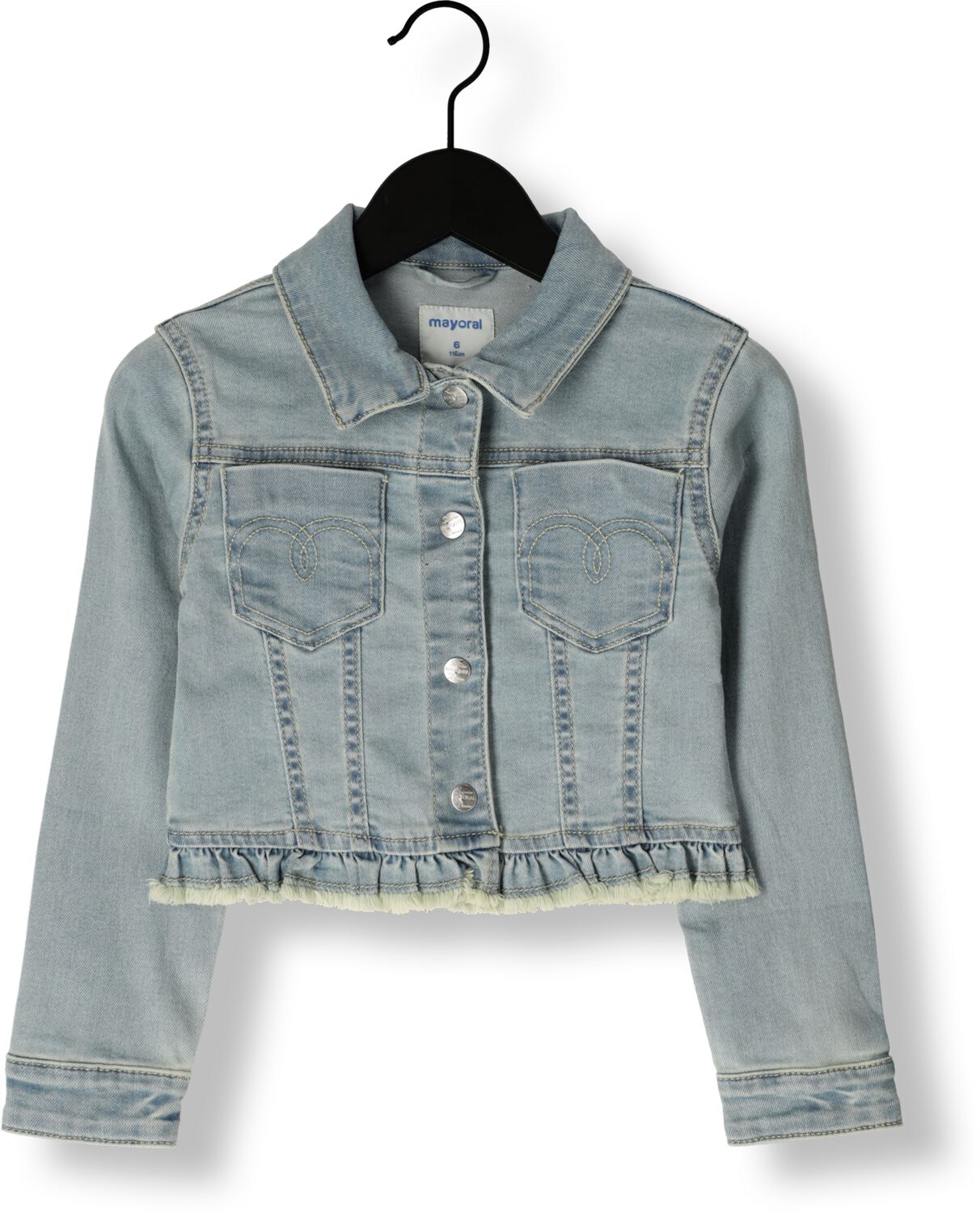 MAYORAL Meisjes Jassen Denim Jacket Blauw