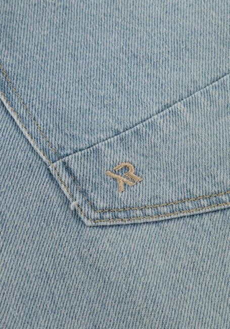Lichtblauwe RELLIX Jeans DENIM SHORTS STRAIGHT - large