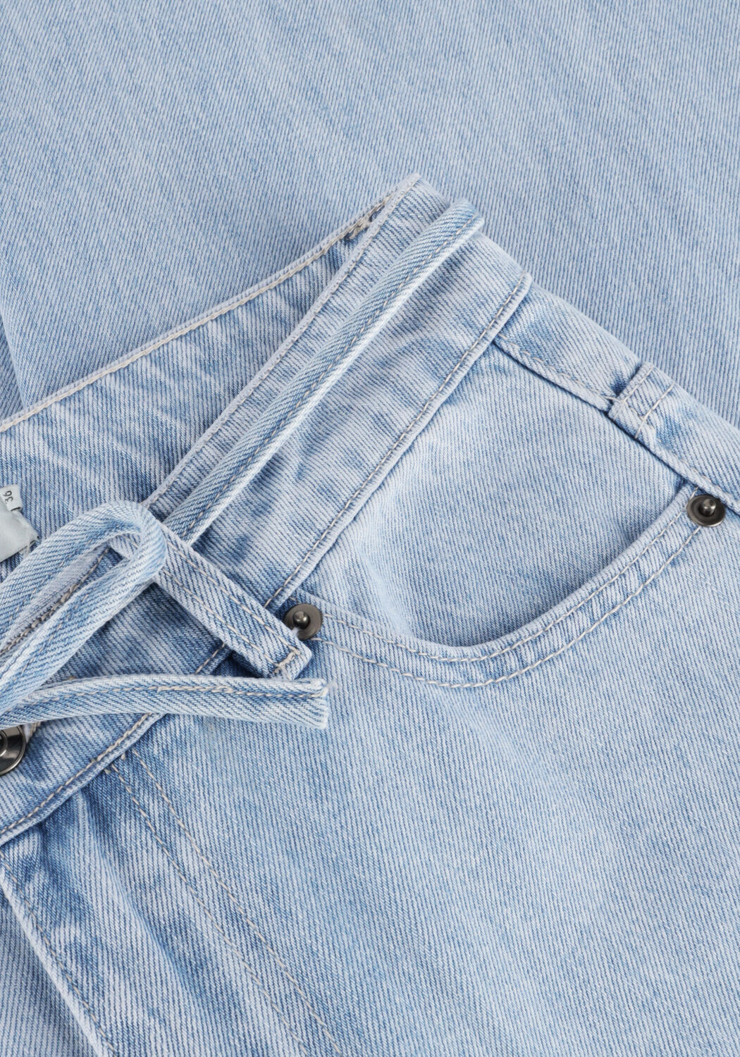 Lichtblauwe MOVES Straight leg jeans ADANNA JEANS 4283 - large