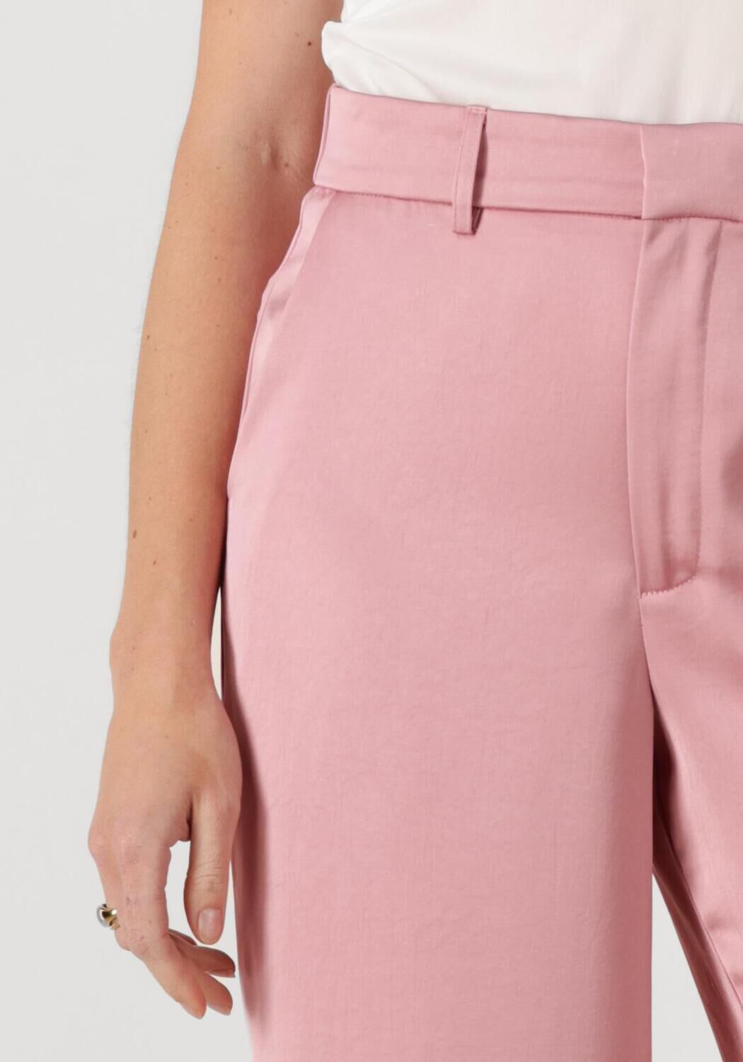 NEO NOIR Dames Broeken Emmett Heavy Sateen Pants Roze