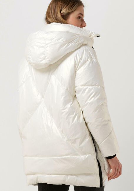 Witte CANADIAN Gewatteerde jas EUGENIE MID - large