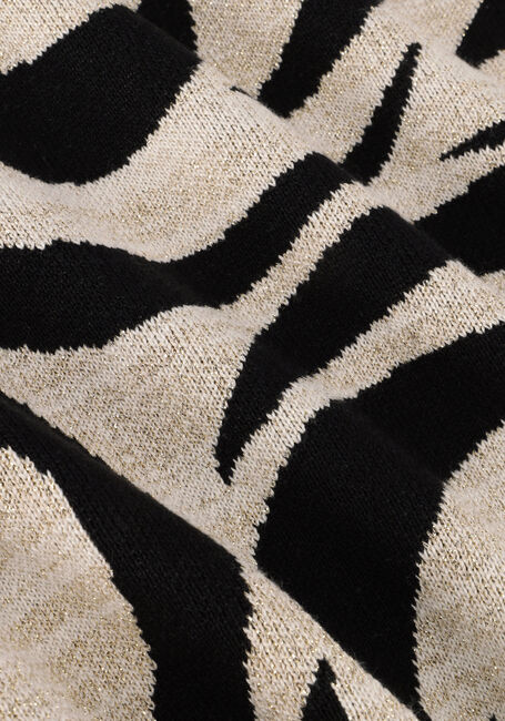 Zwarte SUMMUM Trui MOCK NECK SWEATER BIG ROSE JACQUARD KNIT Zwarte SUMMUM Trui MOCK NECK SWEATER BIG ROSE JACQUARD KNIT - large