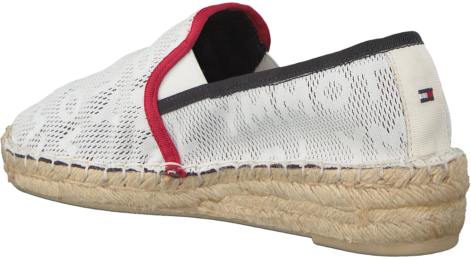 Tommy Hilfiger dames espadrille rose.