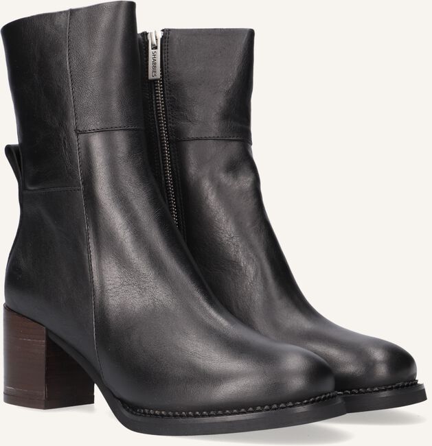 Zwarte SHABBIES Enkellaarsjes 183020257 Zwarte SHABBIES Enkellaarsjes 183020257 - large