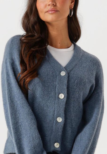 Donkerblauwe MSCH COPENHAGEN Vest MSCHPETRINELLE HOPE CARDIGAN - large