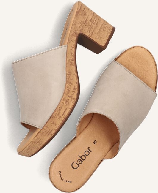 Beige GABOR Muiltjes 760 Beige GABOR Muiltjes 760 - large