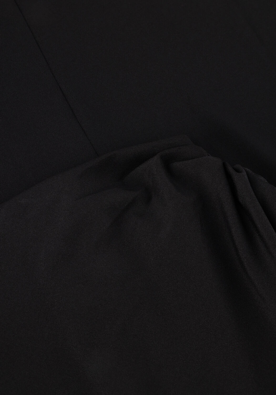 Zwarte ROSEMUNDE Maxi jurk BILLIE SL LONG DRAPE DRESS - large