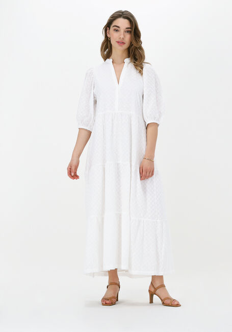 Gebroken wit CO'COUTURE Maxi jurk ABBIE ANGIAISE FLOOR DRESS - large