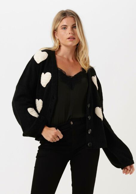 Zwarte FABIENNE CHAPOT Vest KIKI CARDIGAN - large